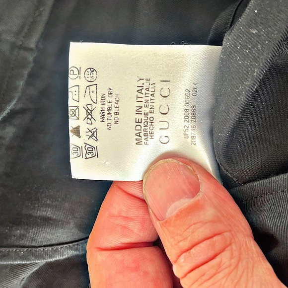 Authentic Gucci Tom Ford Black Star Studded Collar Military Epaulettes Shirt - Picture 11 of 13